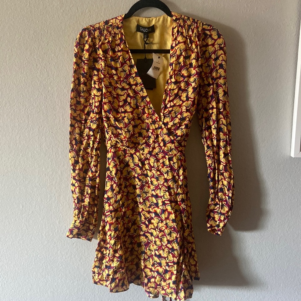 Saloni Wrap Dress